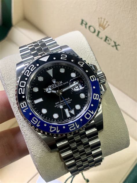 buy rolex gmt master batman|rolex batman original price.